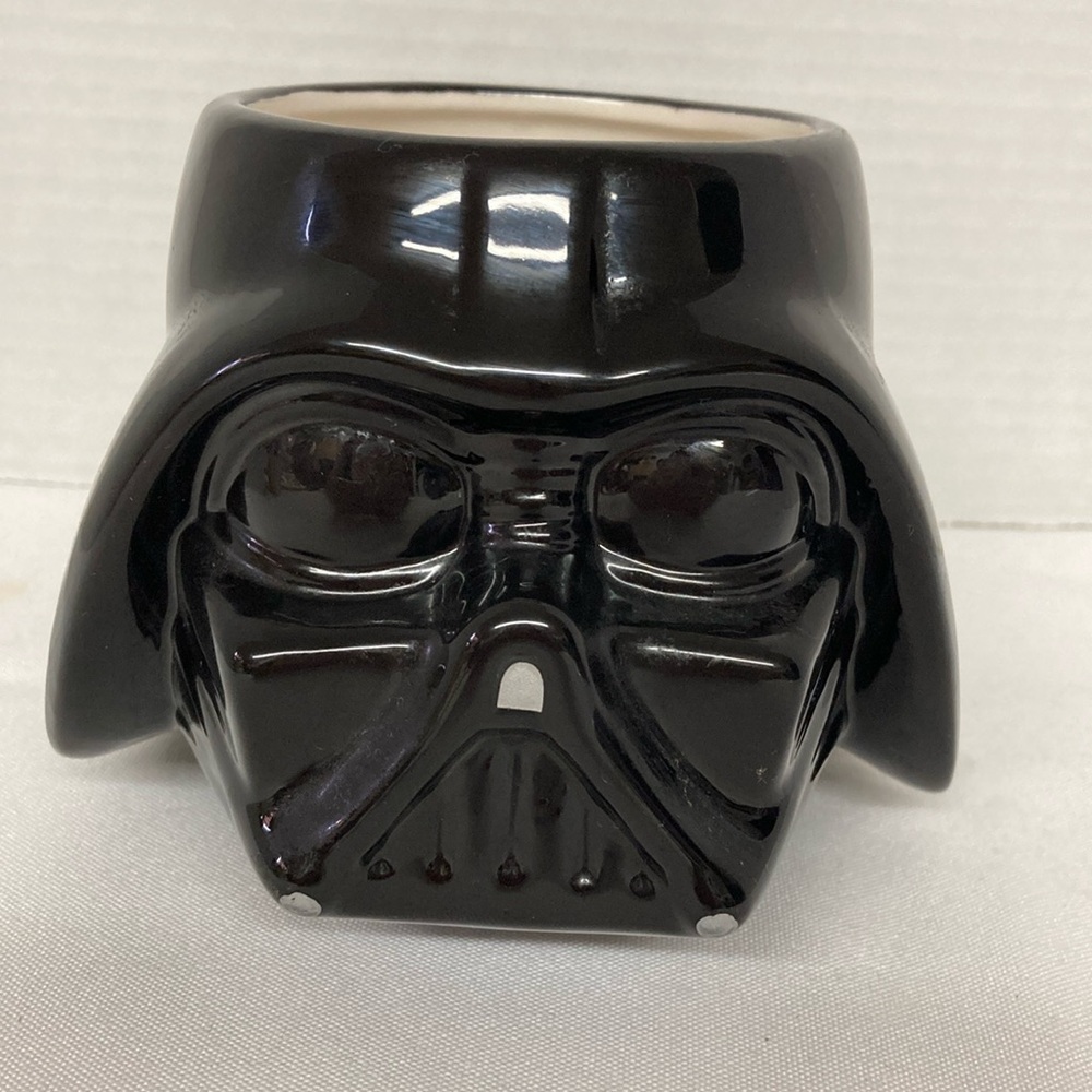 Darth Vader Star Wars Jedi Ceramic 3D Oversized Mug Cup Black Retro Collectible